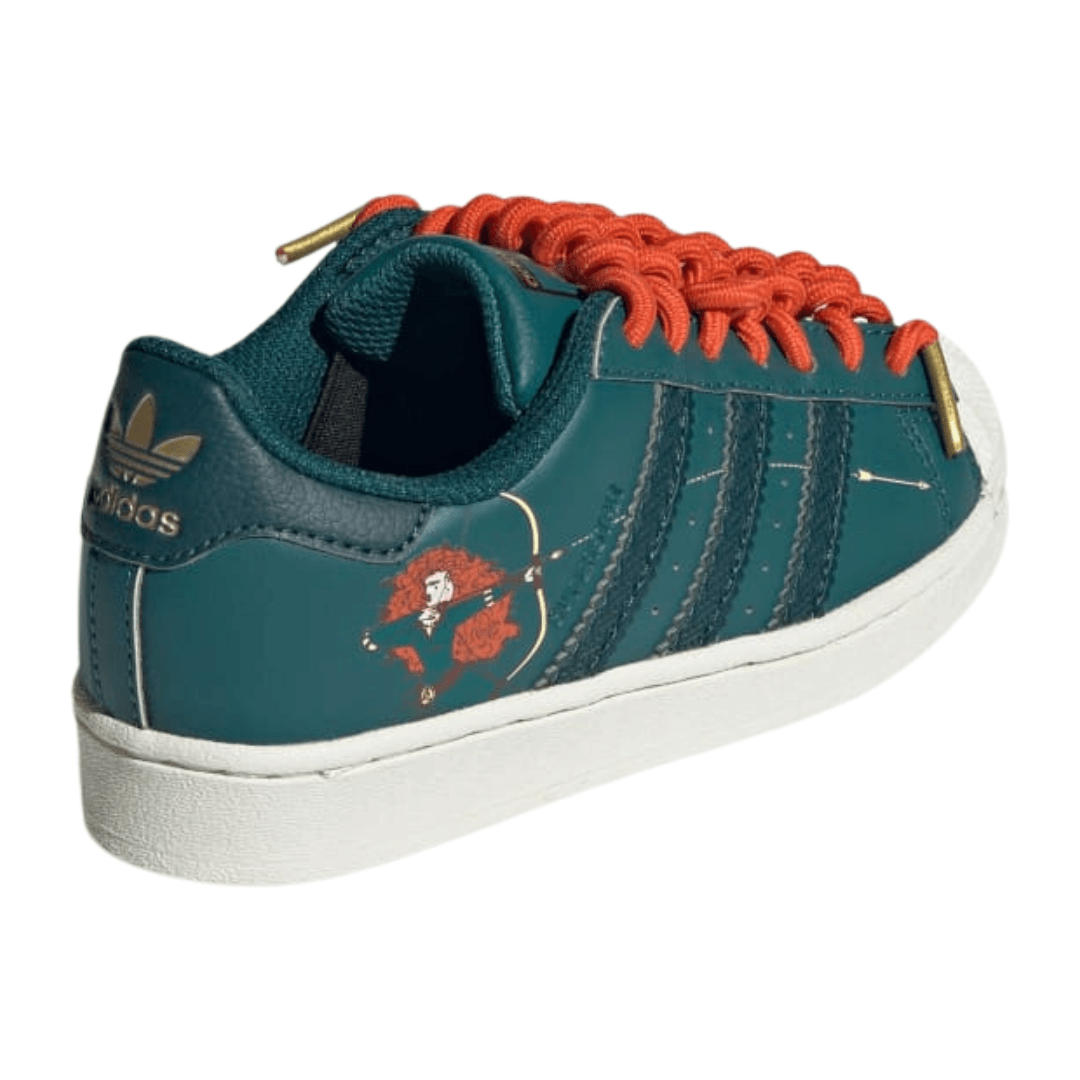 Adidas - Kid's Disney x Superstar C 'Brave - Princess Merida' - Pantone / Pantone / Off White