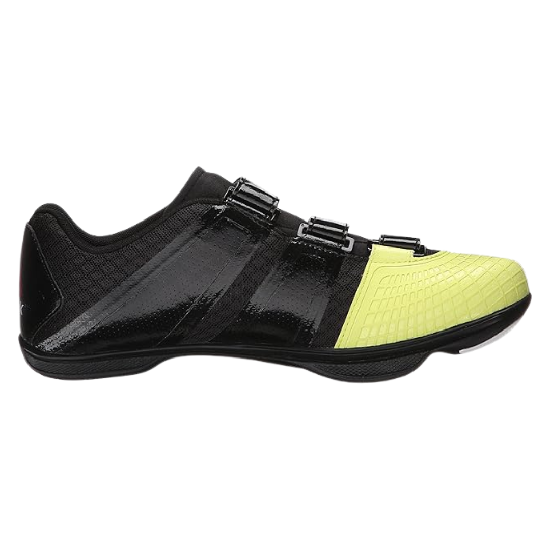 Reebok - Women's Cycle Attack U Cycling Shoe - Black / Yellow