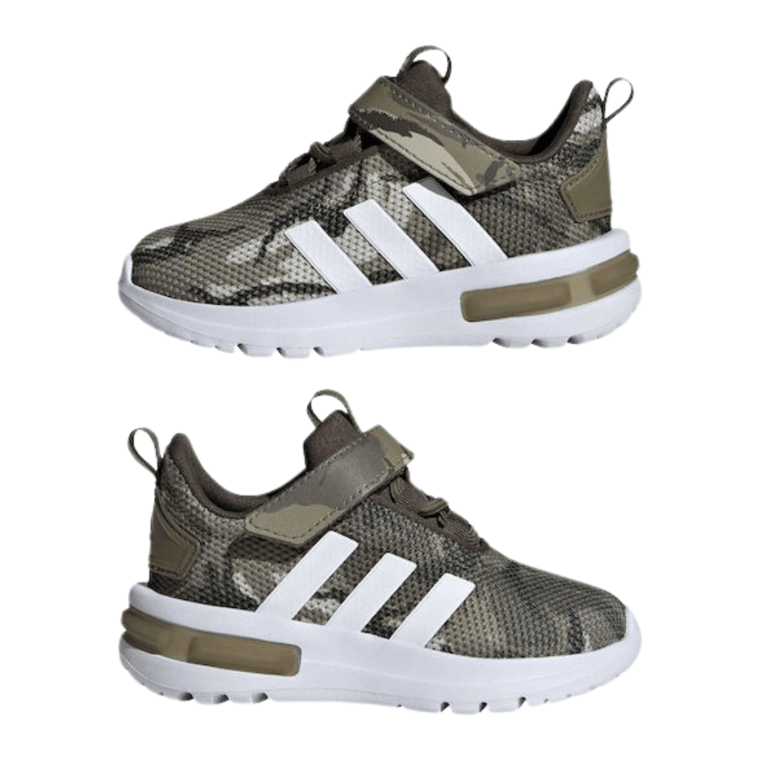 Adidas - Kid's Racer TR23 EL Infant - Olive Strata / Cloud White / Shadow Olive