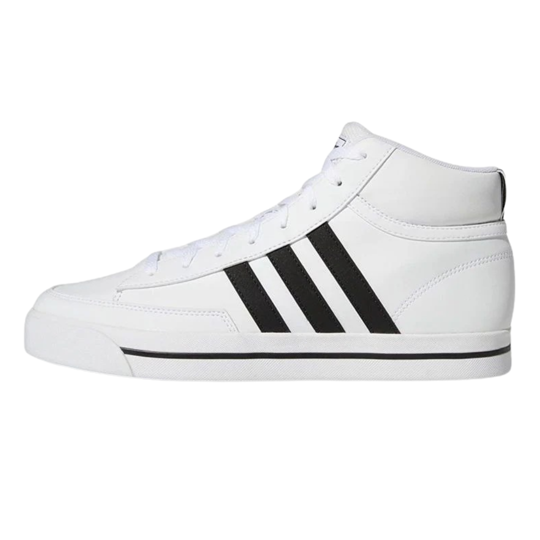 Adidas - Men's Retrovulc Mid 'White Black' - Cloud White / Core Black / Grey Two