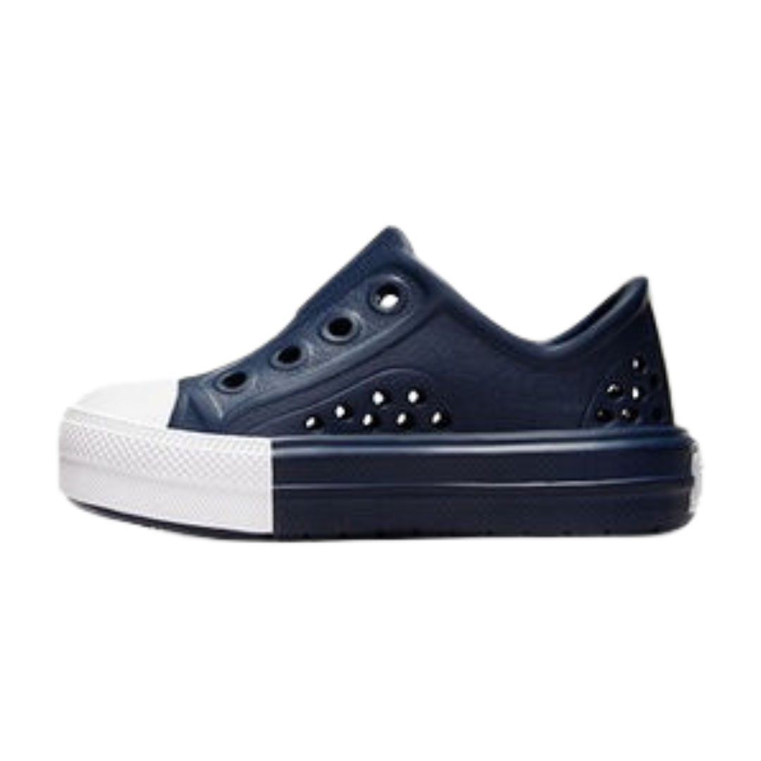 Converse - Kid's Chuck Taylor All Star Play Lite CX Low TD 'Obsidian' - Obsidian / Obsidian / White