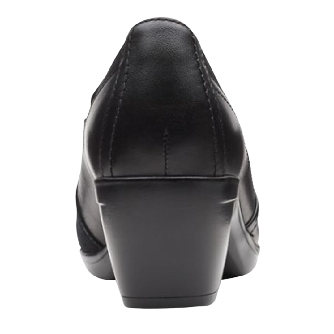 Clarks - Women's Emily Step Loafer - Black Leather