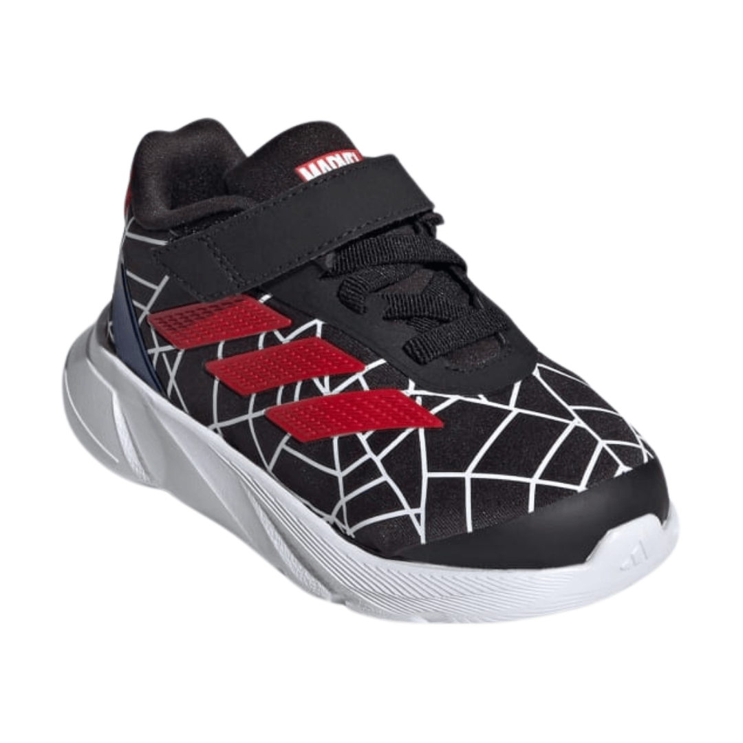 Adidas - Kid's Duramo Spider-Man EL I 'Black Red White' - Core Black / Better Scarlet / Cloud White