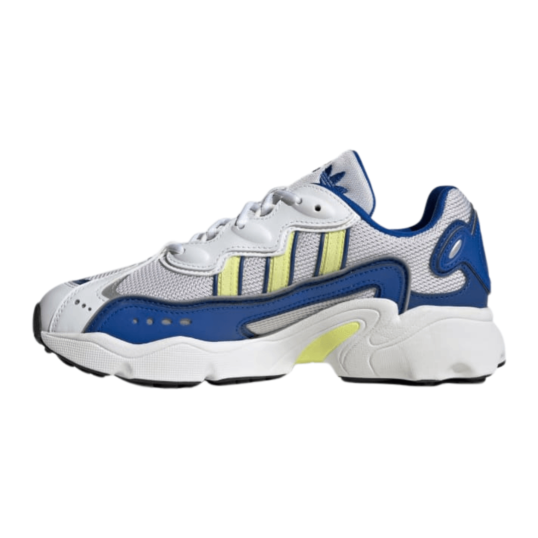 Adidas - Women’s Ozweego OG 'White Royal Pulse Yellow' - Cloud White / Pulse Yellow / Royal Blue