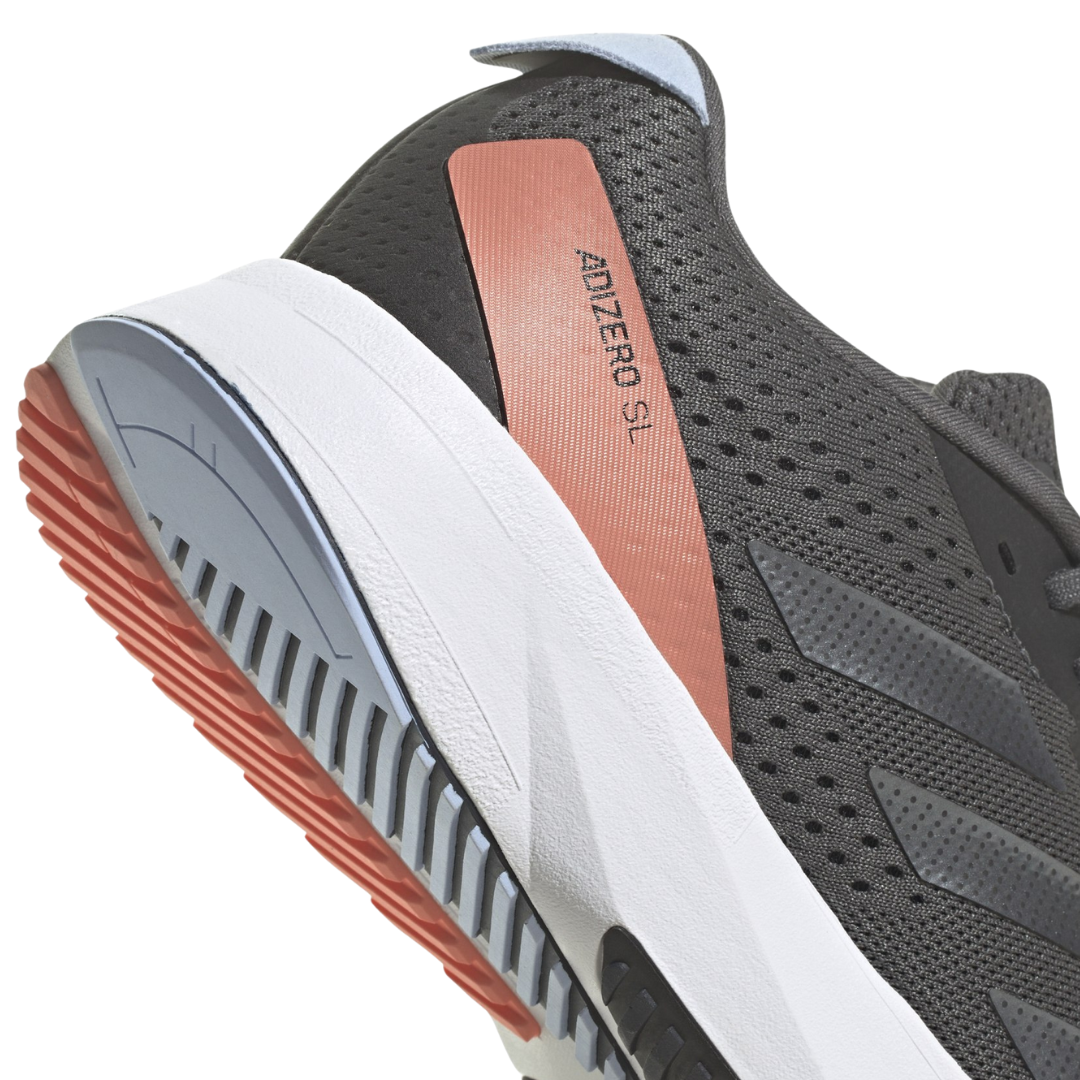 Adidas - Women's Adizero SL 'Grey Coral' - Grey Six / Night Metallic / Core Black