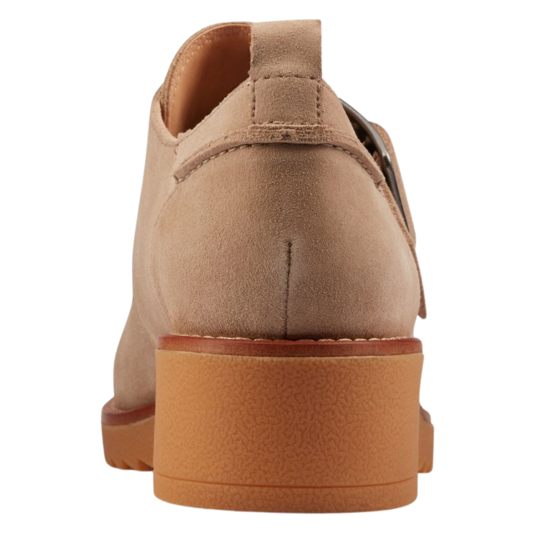 Clarks - Women's Eden Mid Monk - Sand Suede