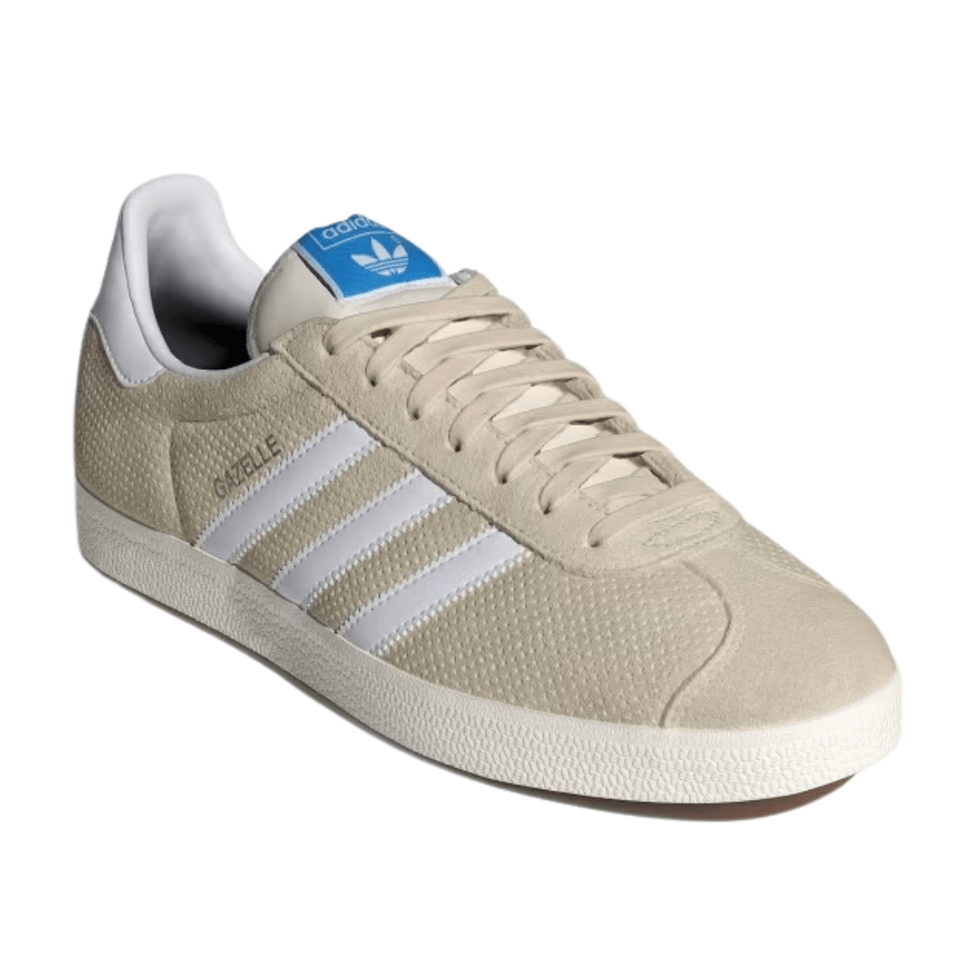 Adidas - Men's Gazelle 'Wonder White' - Wonder White / Cloud White / Core White