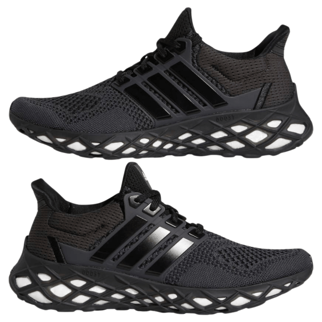 Adidas- Men`s UltraBoost Web DNA 'Black Carbon' - Core Black / Core Black / Carbon