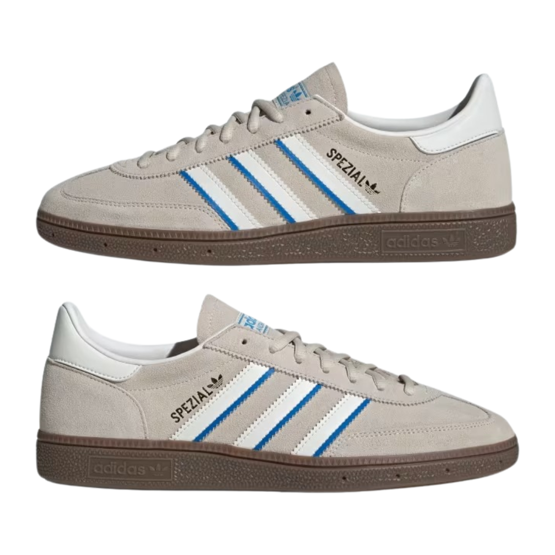 Adidas - Men's Handball Spezial 'Aluminium Bright Blue' - Aluminium / Cloud White / Bright Blue