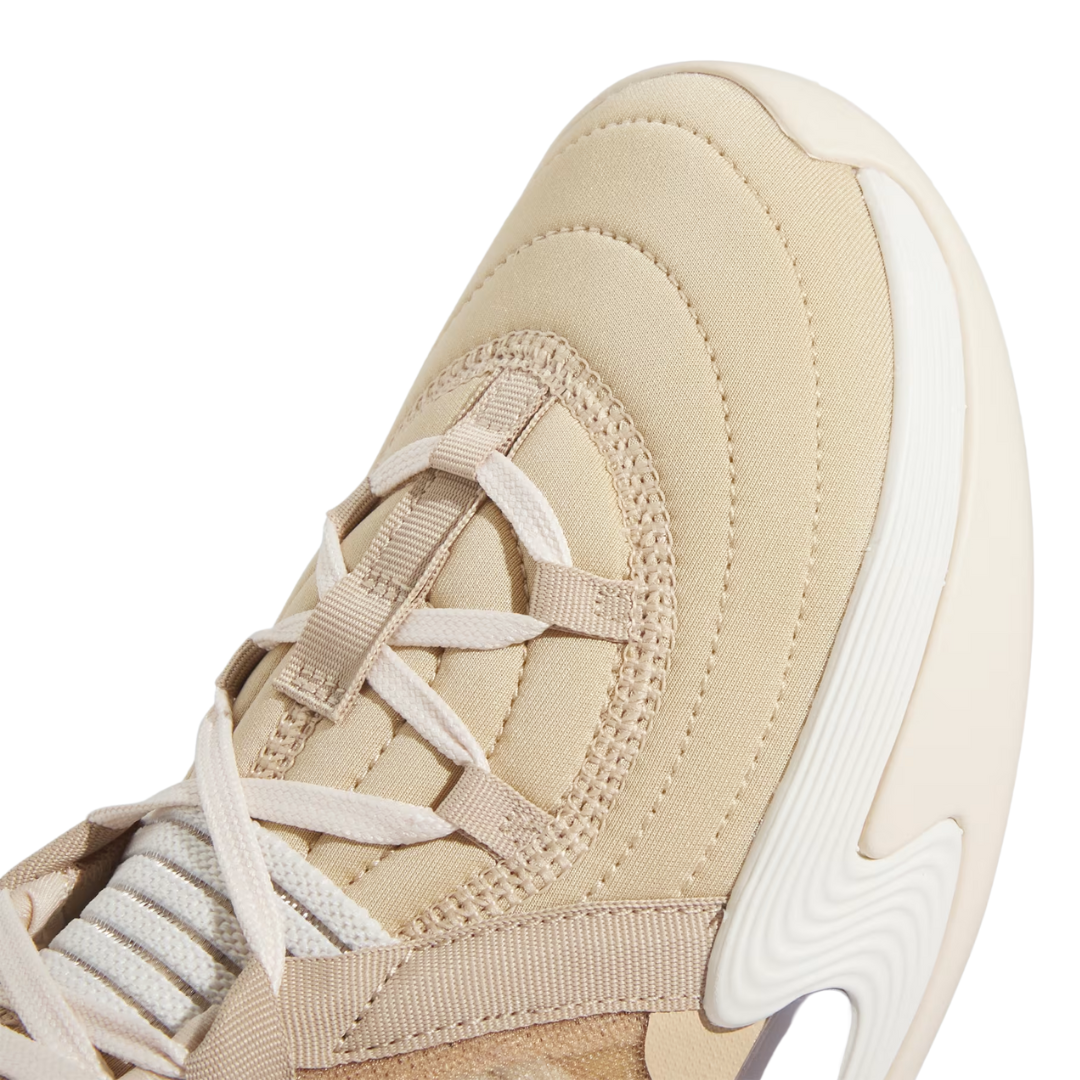 Adidas - Women's Candace Parker x Exhibit Select Mid 'Champagne' - Halo Ivory / Magic Beige / Off White