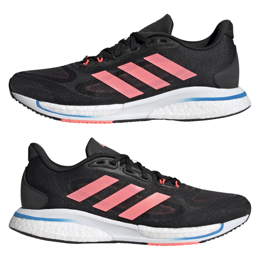 Adidas - Women's Supernova + 'Black Acid Red' - Core Black / Acid Red / Turbo