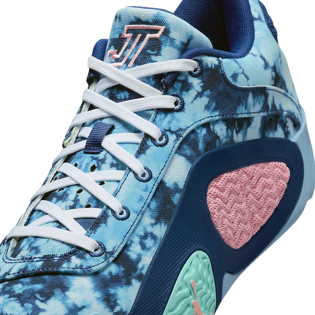 Jordan - Men's Jordan Tatum 2 'Denim' - Blue Void / Leche Blue / Tropical Twist / Bleached Coral