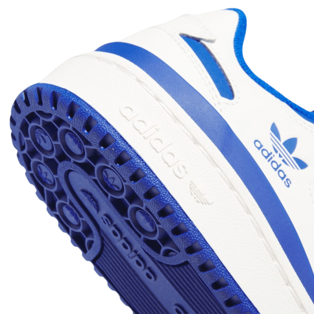 Adidas - Women's Forum Low CL Shoes -  Cloud White/ Royal Blue/ Cloud White