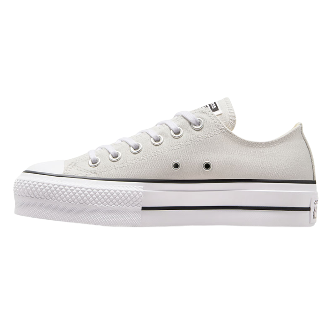 Converse - Women's Chuck Taylor All Star Lift Platform Low 'Barely Grey' - Barely Grey / White / Black