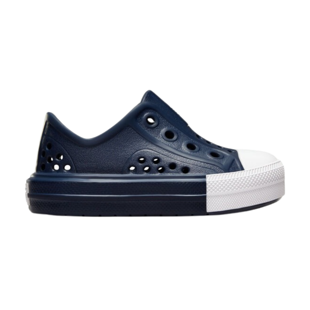 Converse - Kid's Chuck Taylor All Star Play Lite CX Low TD 'Obsidian' - Obsidian / Obsidian / White