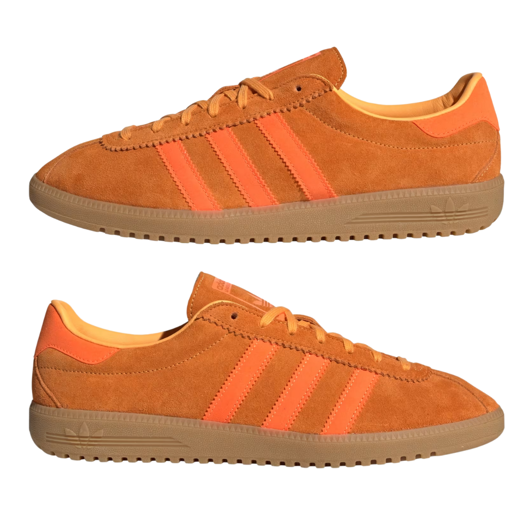 Adidas - Men's Bermuda 'Real Gold Solar Orange' - Real Gold / Solar Orange / Gum