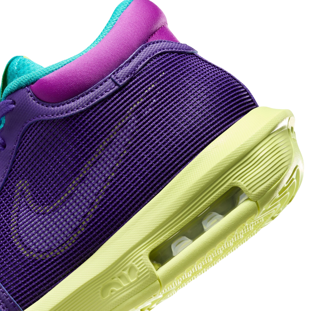 Nike - Men's LeBron Witness 8 'Field Purple' - Field Purple / Dusty Cactus / Light Lemon Twist / White