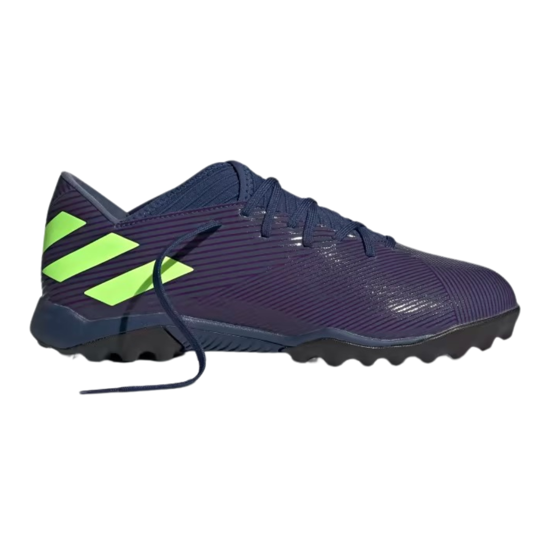 Adidas - Men's Nemeziz Messi 19.3 TF 'Tech Indigo' - Tech Indigo / Signal Green / Glory Purple