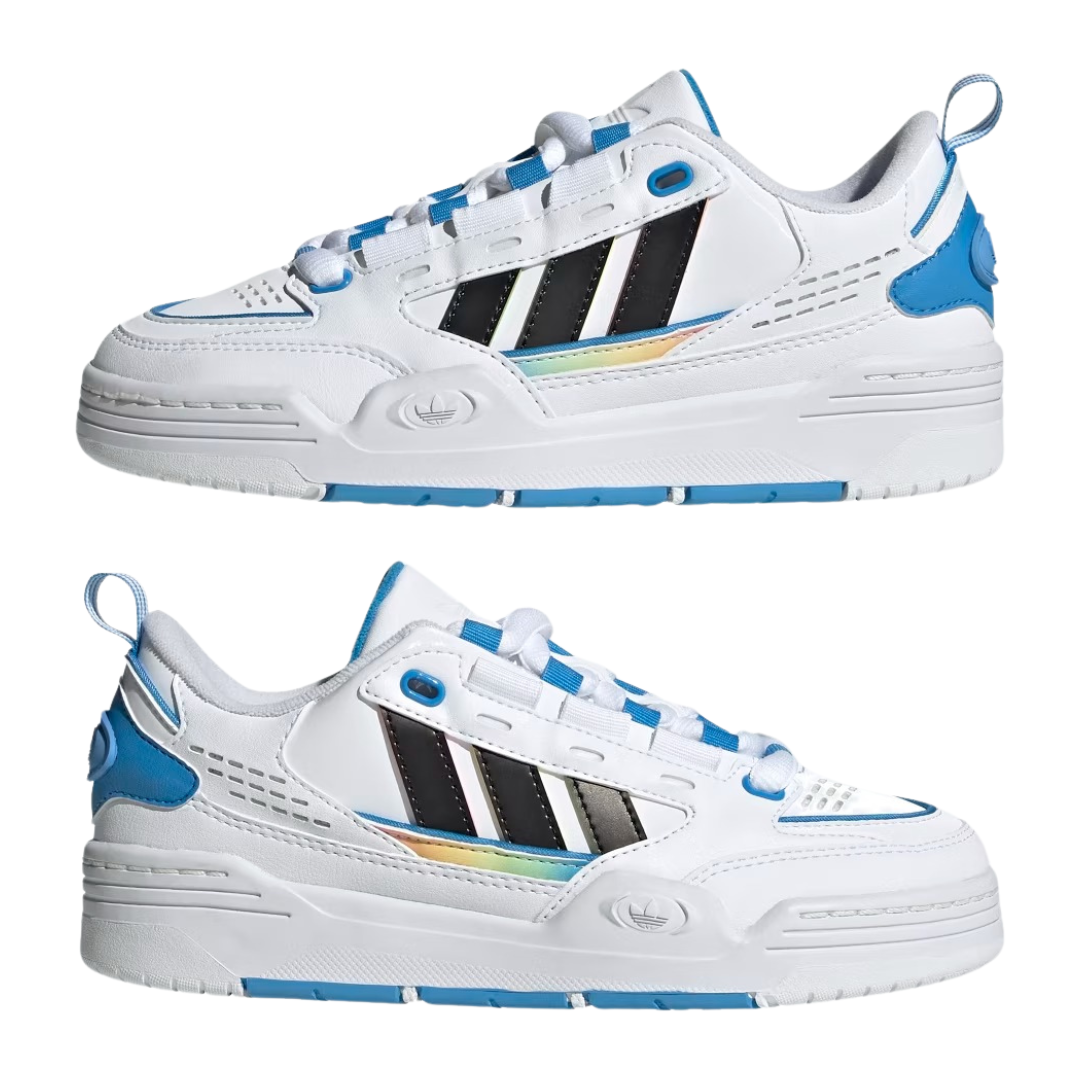 Adidas - Kid's ADI2000 J 'White Pulse Blue' - Footwear White / Core Black / Pulse Blue