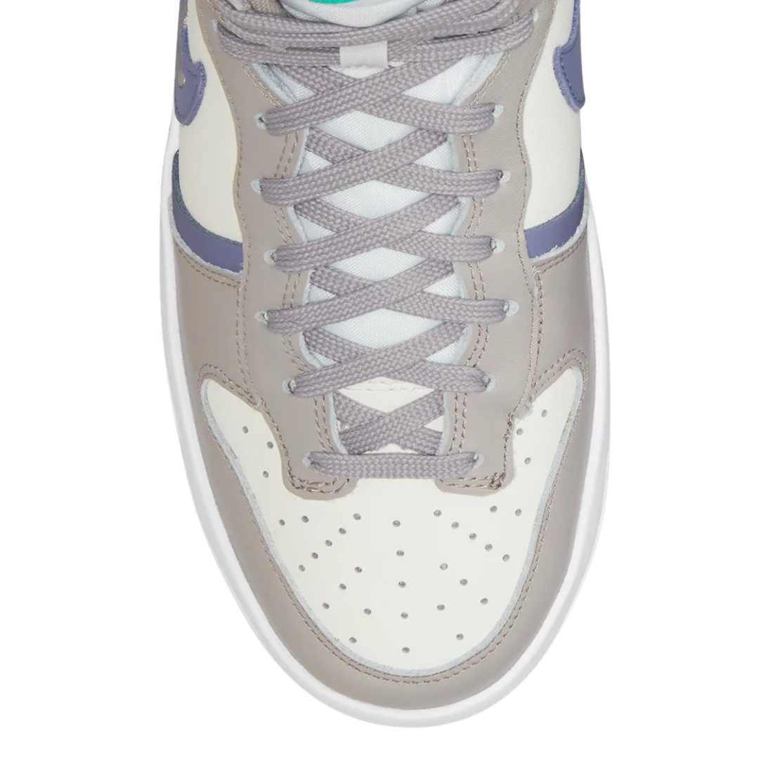 Nike - Women's Dunk High Up 'Iron Purple' - Sail / Iron Purple / College Grey