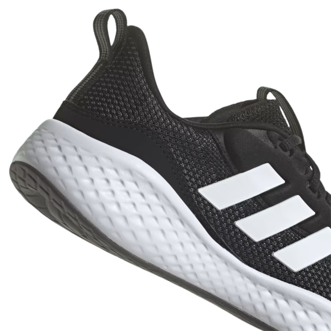 Adidas - Men's Fluidflow 3.0 'Black White' - Core Black / Cloud White / Grey Five