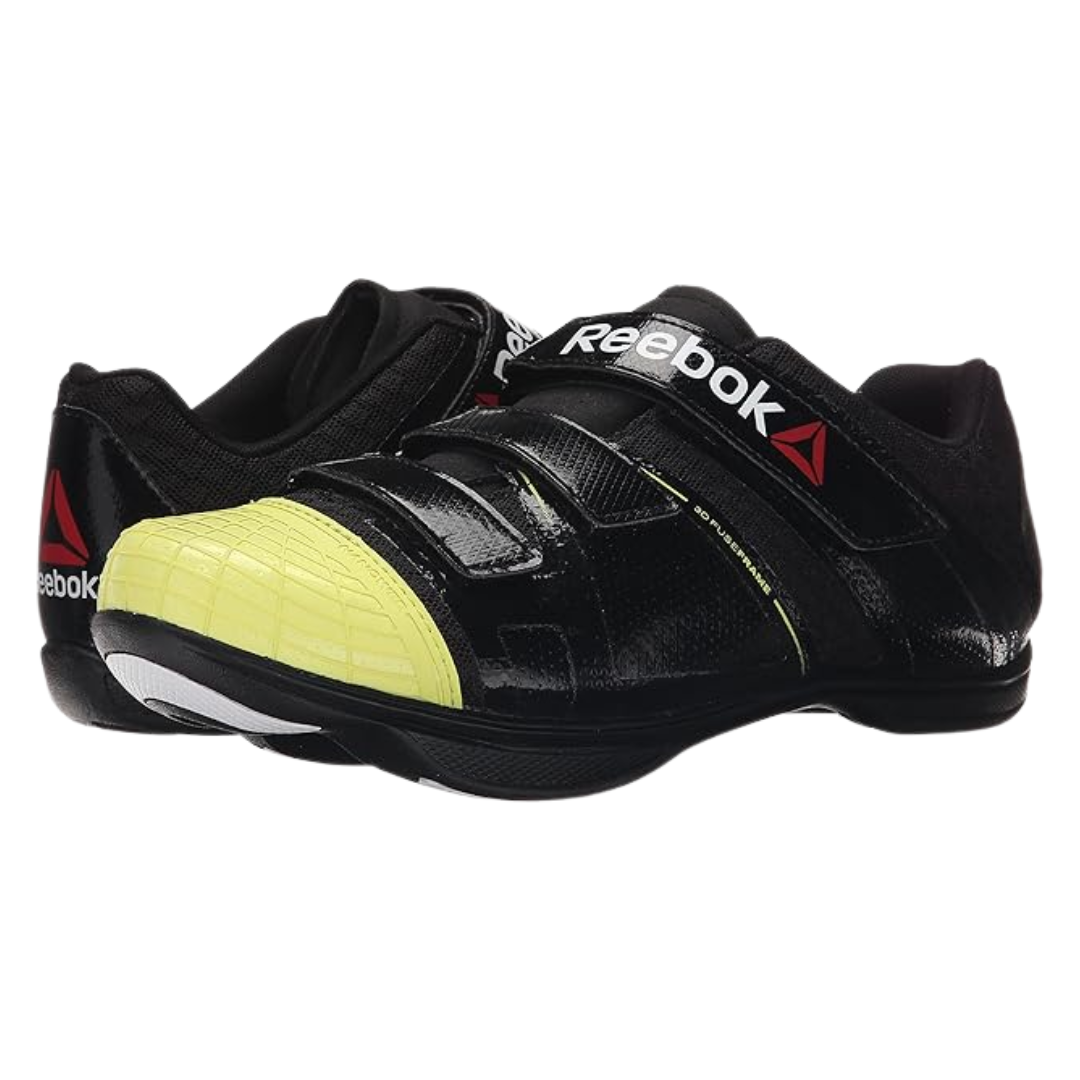 Reebok - Women's Cycle Attack U Cycling Shoe - Black / Yellow