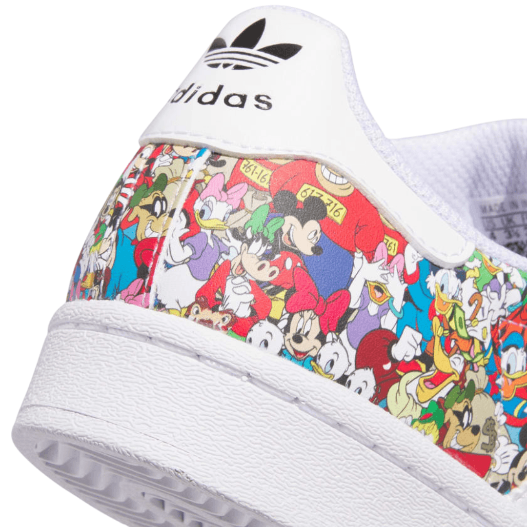 Adidas - Kid's Disney x Superstar J 'Mickey and Friends' - Core Black / Cloud White / Wonder White