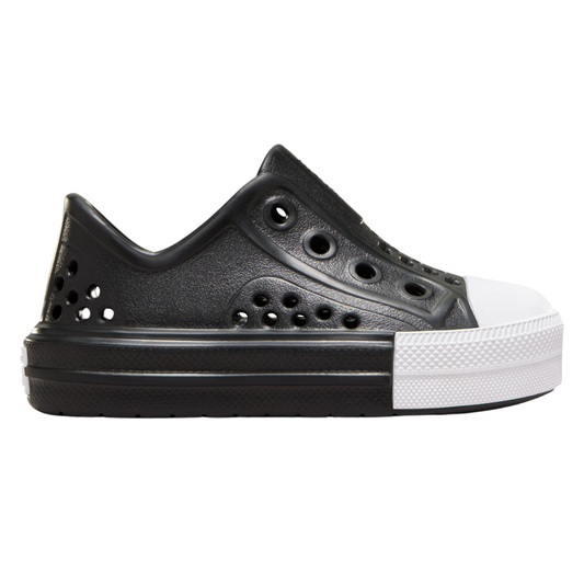 Converse - Kid's Chuck Taylor All Star Play Lite CX Low TD 'Black White' - Black / Black / White