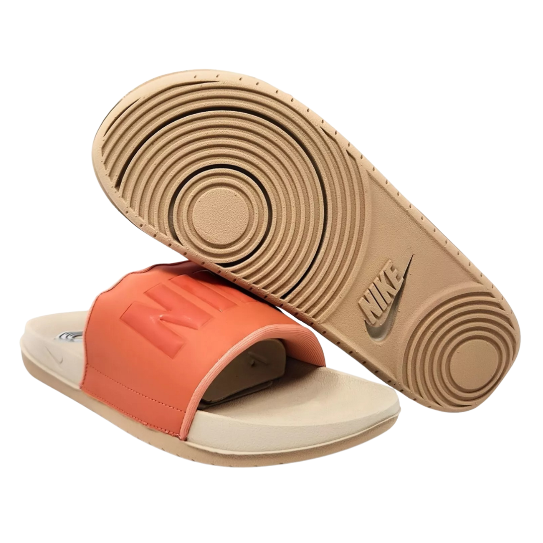 Nike - Women's Nike Offcourt Comfort Slide “Mantra Orange” - Beige / Orange