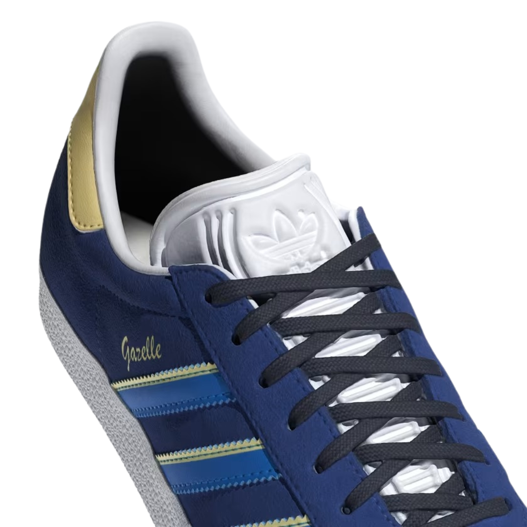 Adidas - Women's Gazelle 'Royal Bright Blue Yellow' - Royal Blue / Bright Blue / Almost Yellow