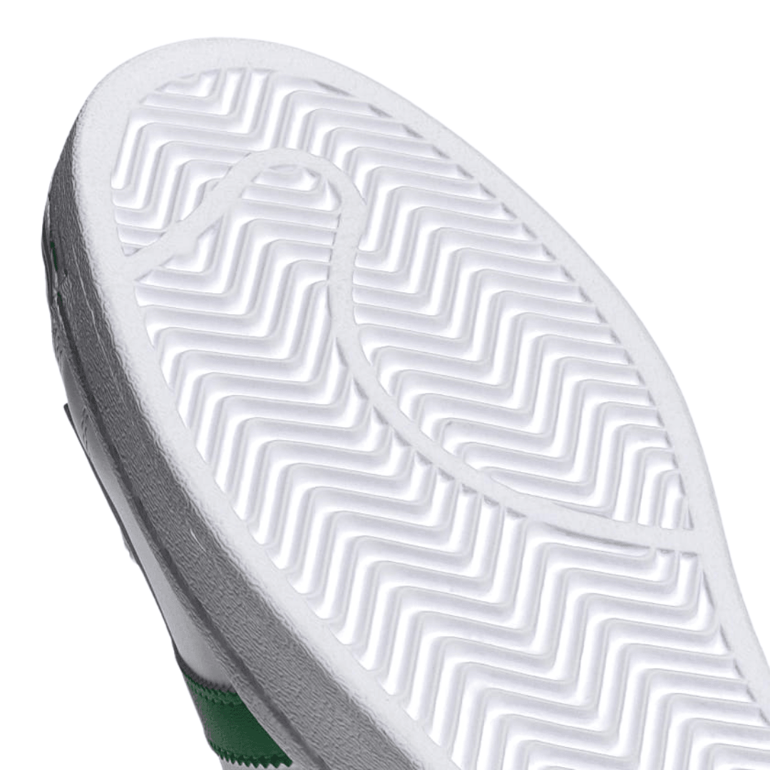 Adidas - Men's Superstar 'White Green' - Cloud White / Green / Cloud White