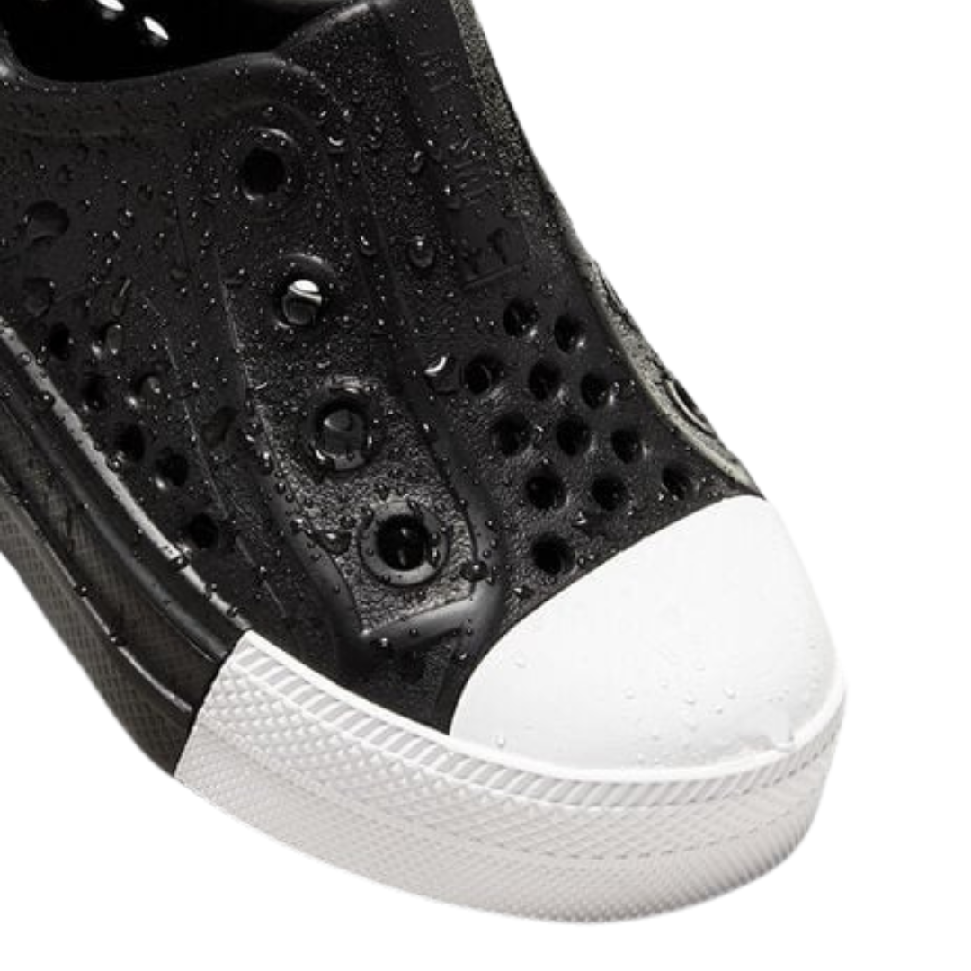 Converse - Kid's Chuck Taylor All Star Play Lite CX Low TD 'Black White' - Black / Black / White