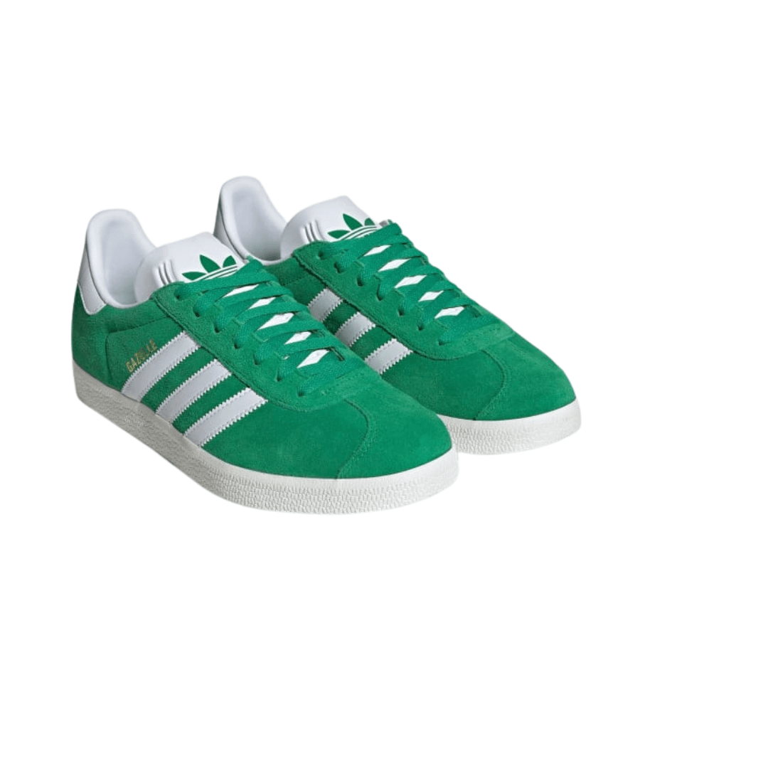 Adidas - Men's Gazelle 'Green White' - Green / Cloud White / Core White