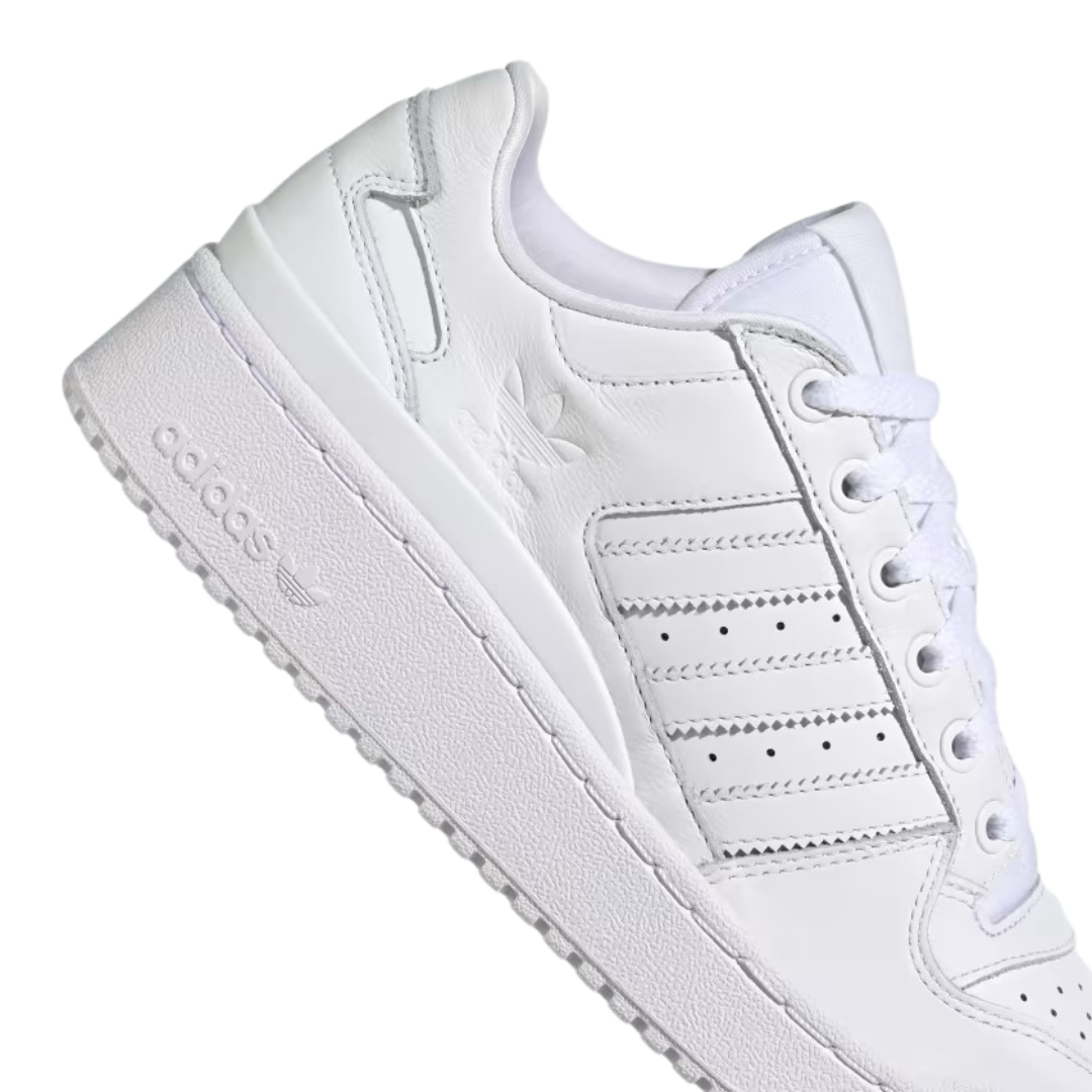 Adidas - Women's Forum Bold Stripes 'White' - Cloud White / Cloud White / Core Black