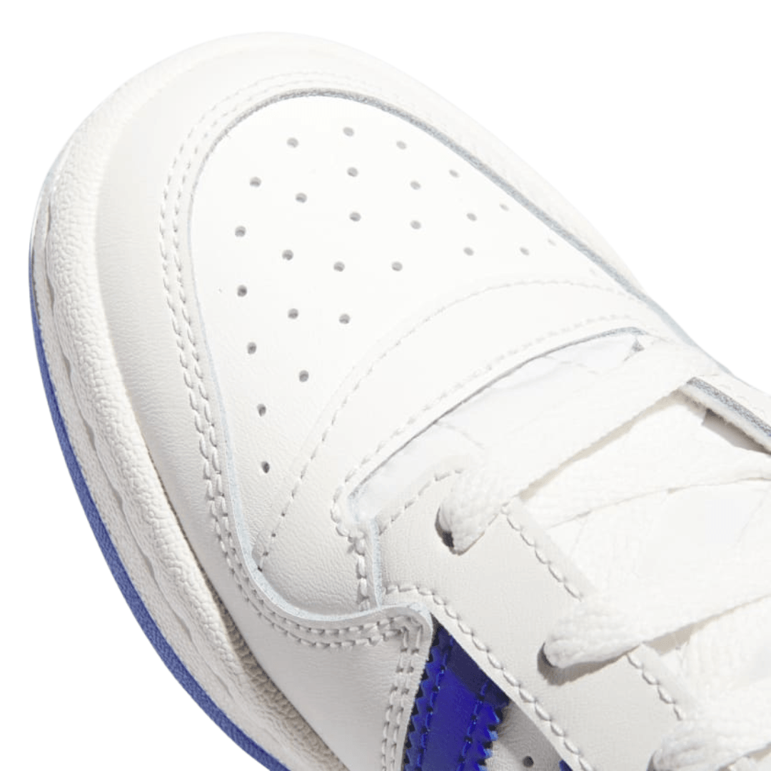 Adidas - Women's Forum Low CL Shoes -  Cloud White/ Royal Blue/ Cloud White