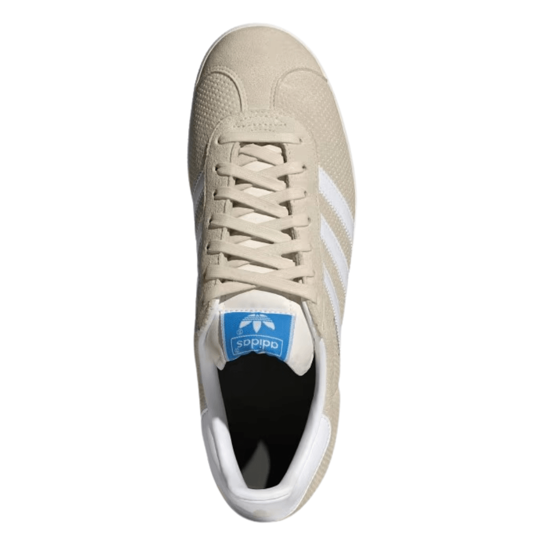 Adidas - Men's Gazelle 'Wonder White' - Wonder White / Cloud White / Core White