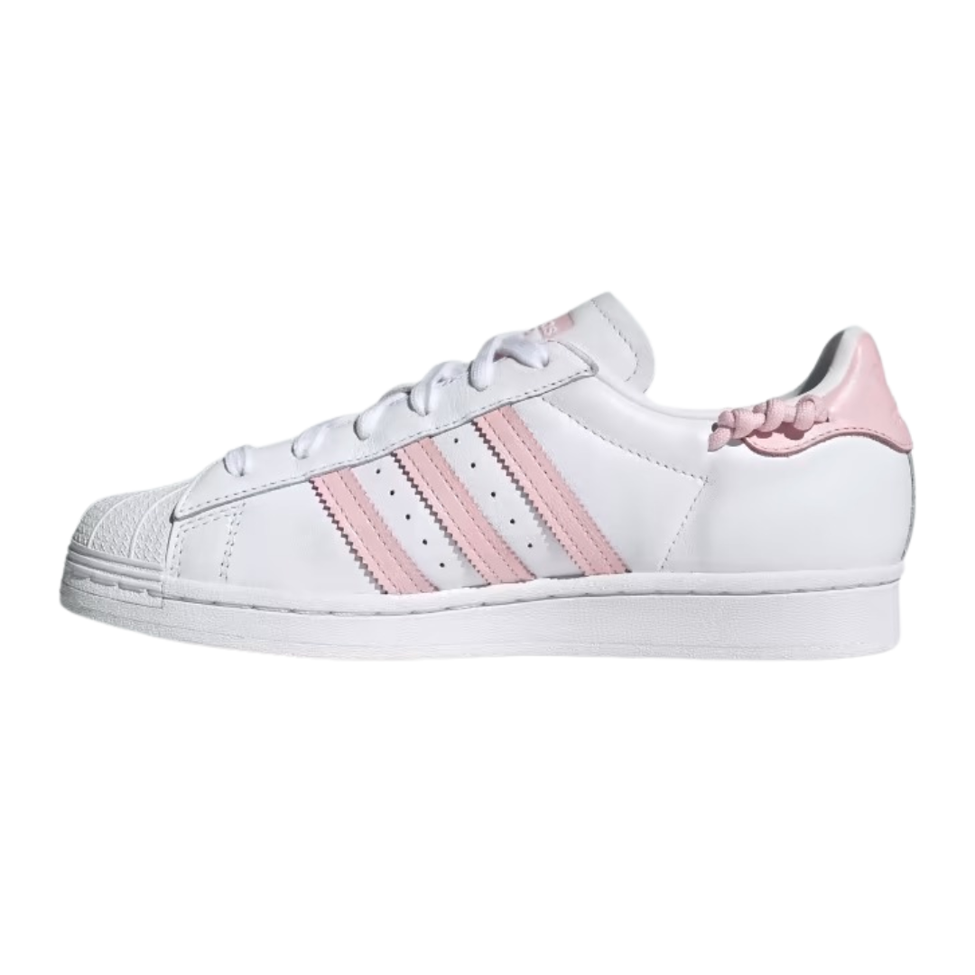 Adidas - Women's Superstar 'Knotted Rope - White Clear Pink' - Cloud White / Clear Pink / Cloud White