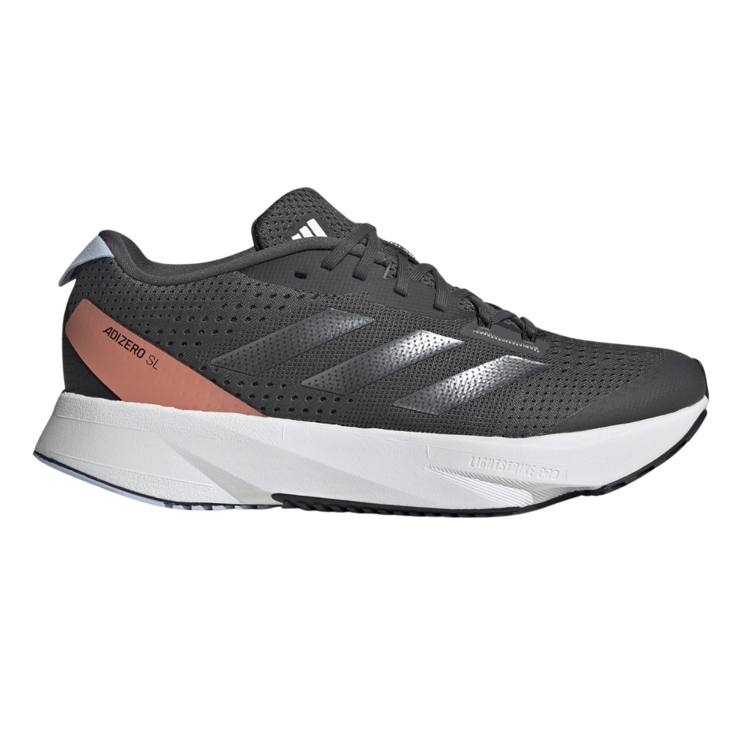 Adidas - Women's Adizero SL 'Grey Coral' - Grey Six / Night Metallic / Core Black