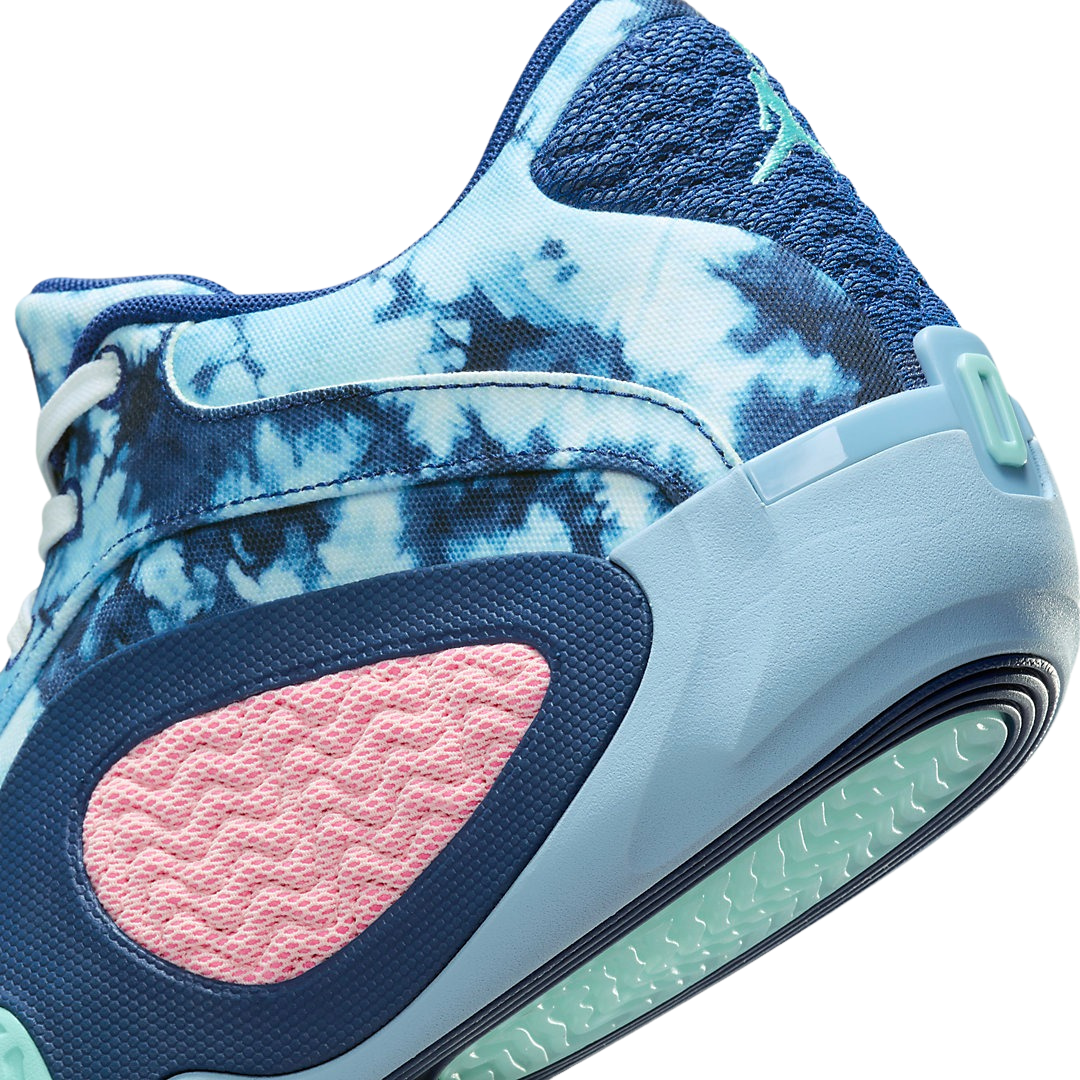 Jordan - Men's Jordan Tatum 2 'Denim' - Blue Void / Leche Blue / Tropical Twist / Bleached Coral