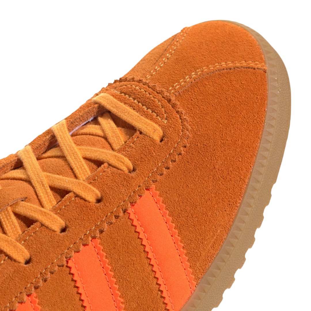 Adidas - Men's Bermuda 'Real Gold Solar Orange' - Real Gold / Solar Orange / Gum