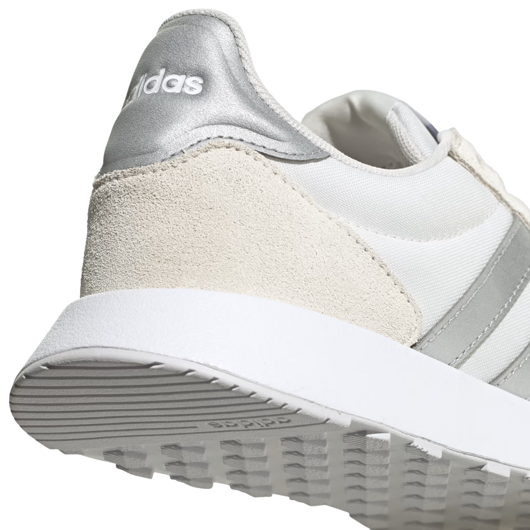 Adidas - Women's Run 60s 2.0 'Chalk Silver Metallic' - Chalk White / Silver Metallic / Dash Grey