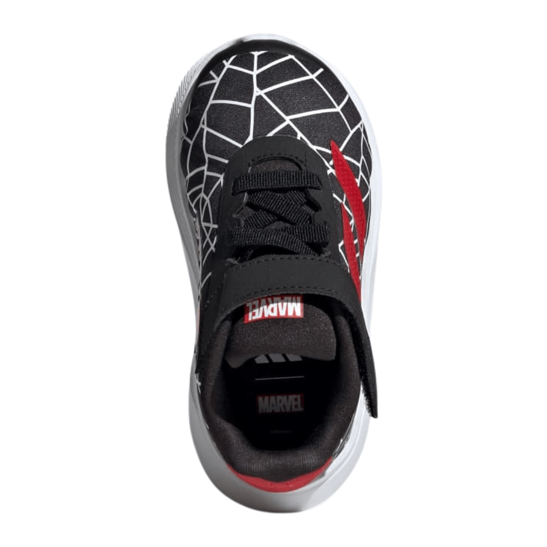 Adidas - Kid's Duramo Spider-Man EL I 'Black Red White' - Core Black / Better Scarlet / Cloud White