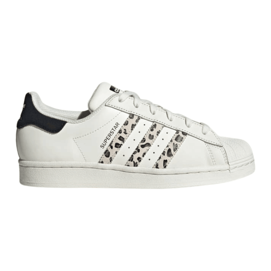 Adidas - Women's Superstar 'Off White Black Leopard' - Off White / Core Black / Off White