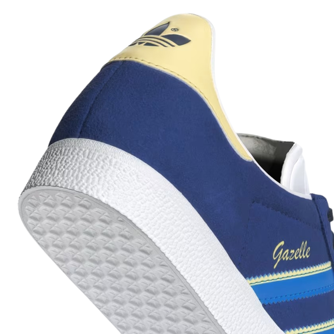 Adidas - Women's Gazelle 'Royal Bright Blue Yellow' - Royal Blue / Bright Blue / Almost Yellow