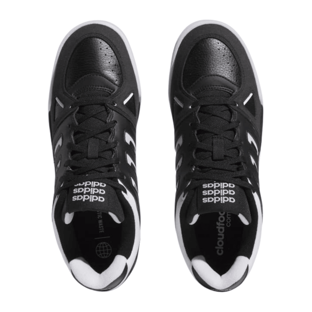 Adidas - Men's Midcity Low 'Black White' - Core Black / Cloud White / Core Black