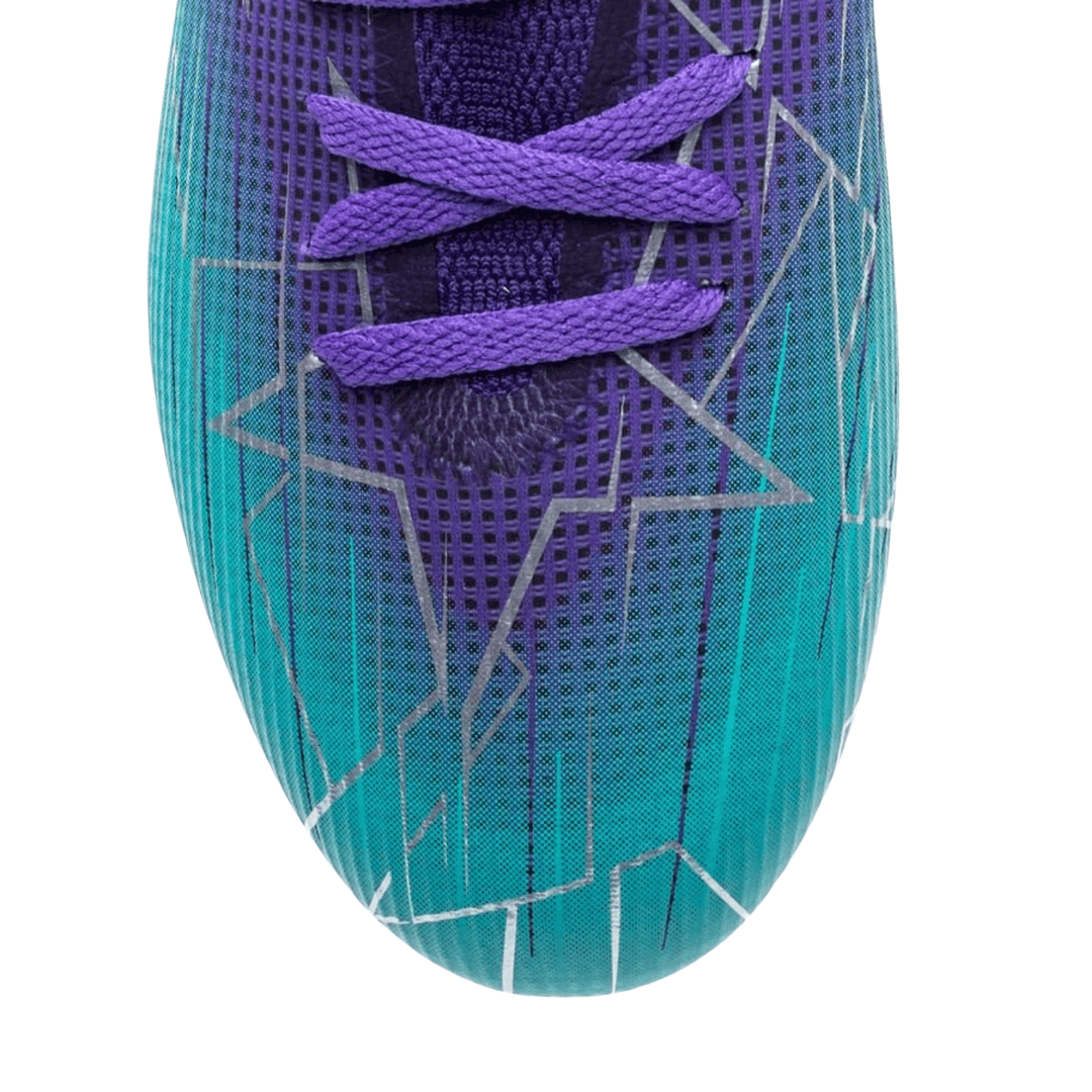 Adidas - Kid's X Speedflow .3 FG Champions Code - Purple Rush / Silver Metallic / Mint Rush Kids