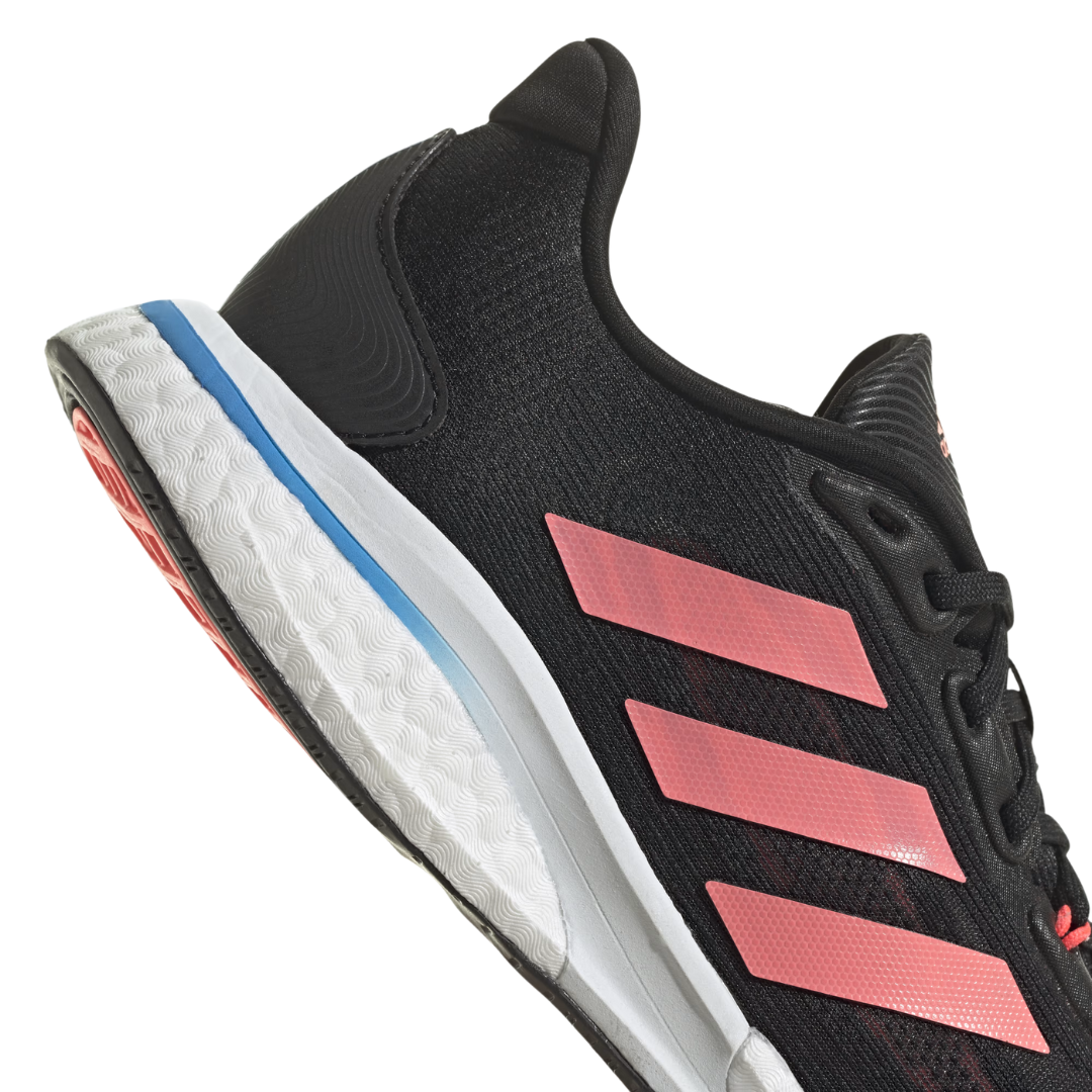 Adidas - Women's Supernova + 'Black Acid Red' - Core Black / Acid Red / Turbo