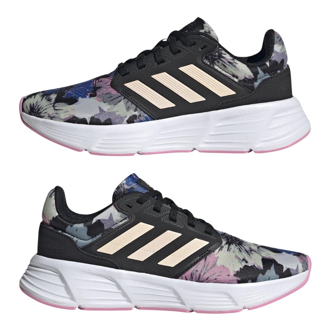 Adidas - Women's Galaxy 6 'Black Pink' - Black / Pink