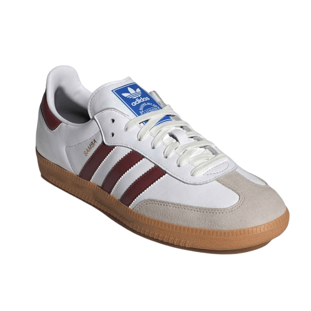 Adidas - Samba OG -  White / Burgundy / Gum