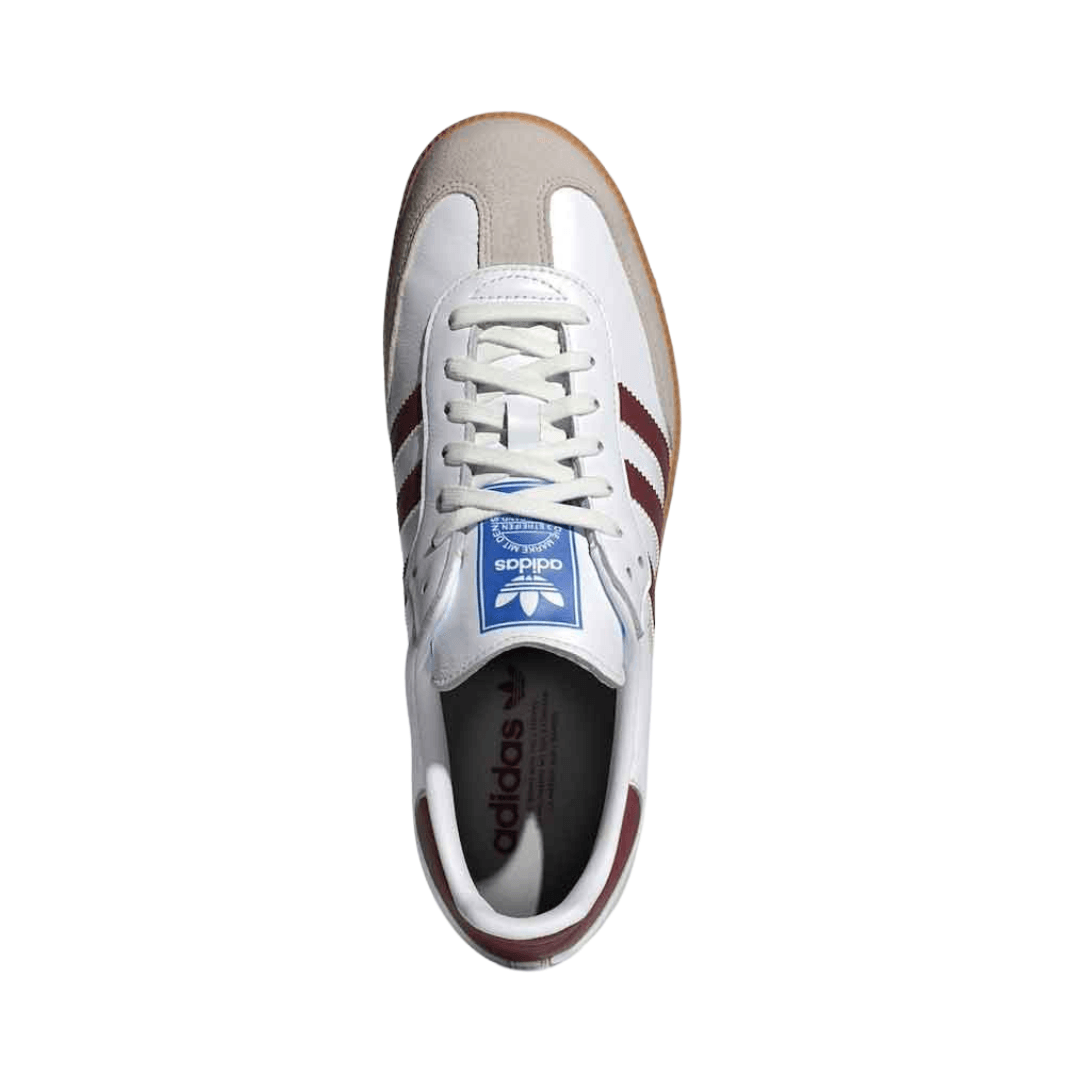 Adidas - Samba OG -  White / Burgundy / Gum